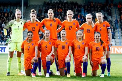 Voetbalsters Oranje voor het eerst onderuit als Europees kampioen
