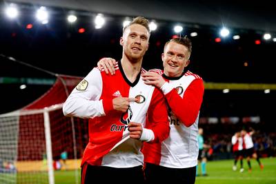 Feyenoord loot Willem II-thuis, AZ tegen FC Twente
