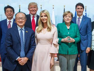 Trump: invalbeurt Ivanka 'heel gebruikelijk'